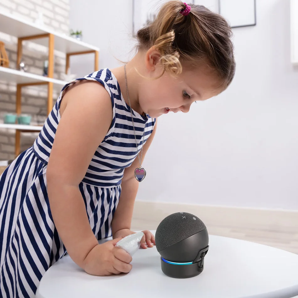 

D4 Original Docking Station For Echo Dot 4th Gen Portable Battery Base For Amazon Alexa Smart Speaker Holder Mount Charger