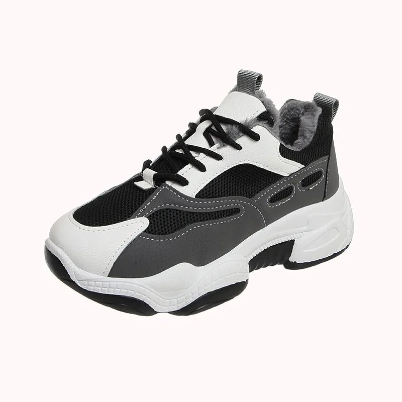 

2020 Fashion Breathable Mesh Ladies Sports Shoes Woman Sneakers Women Casual Shoes Solid Lace-up Running Shoes Women Sneakers