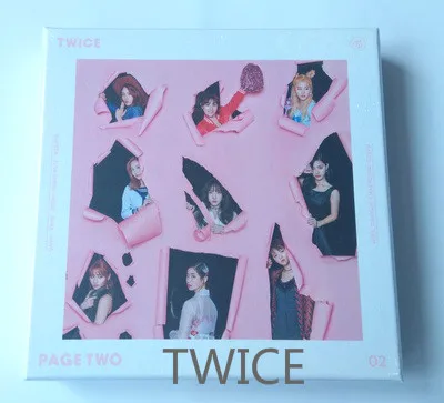 [MYKPOP]~ 100% Официальный оригинал ~ TWICE MINI #2 PAGE TWO CD KPOP Fans Collection SA19082414|Игровые фигурки и