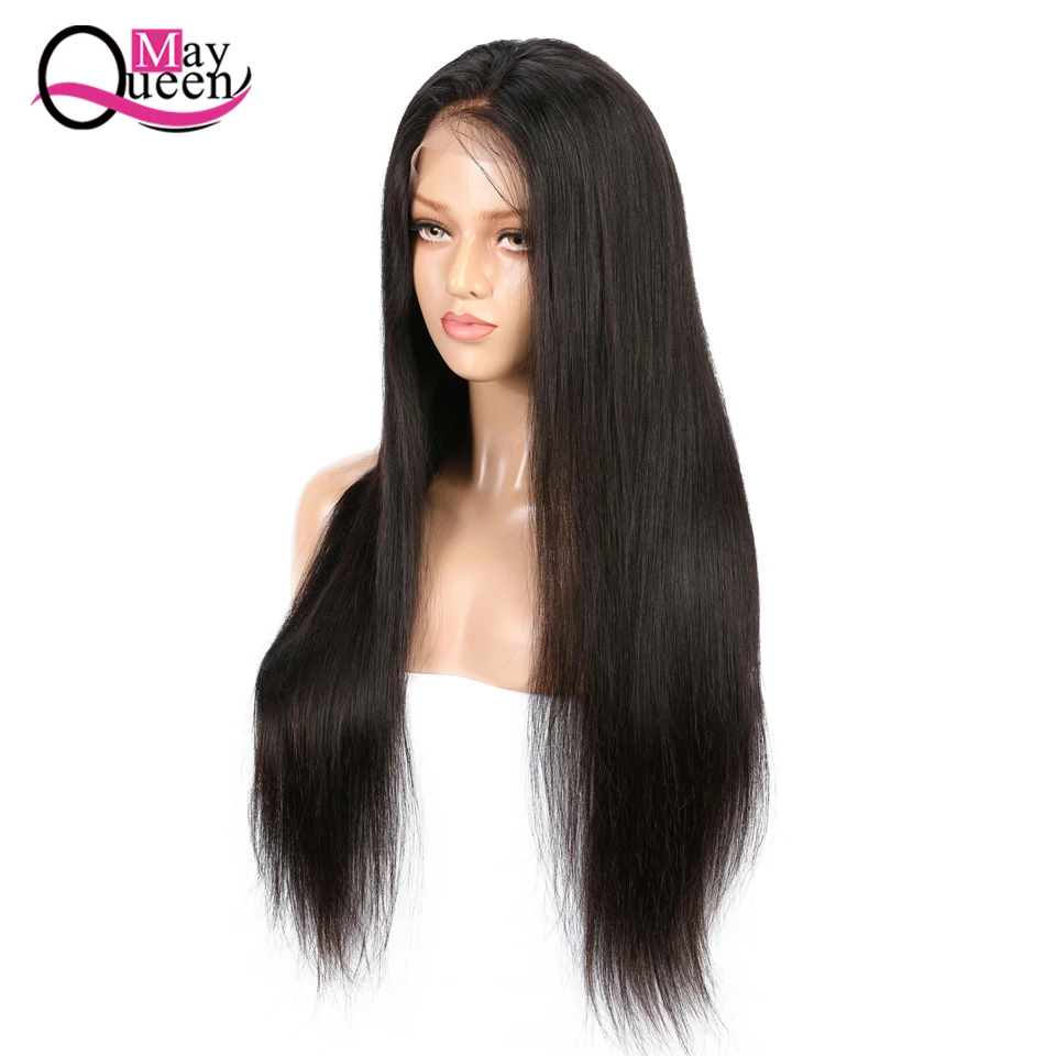 Волосы Remy для волос прямые шелковистые 150%|Парики с сеткой впереди| |