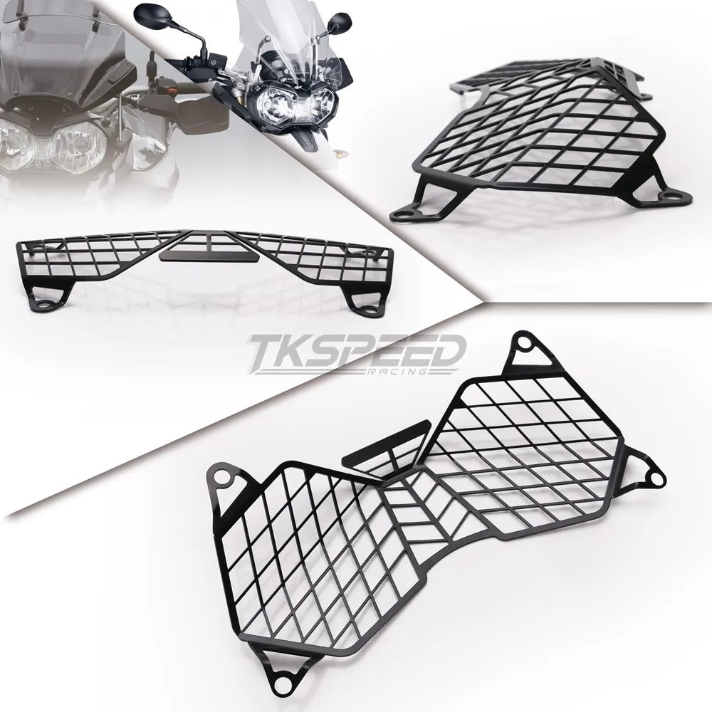 For Triumph Motorcycle Headlight Grille Light Cover Protective Guard Tiger 800 2010-2017 &amp Explorer 1200 12-17 | Автомобили и