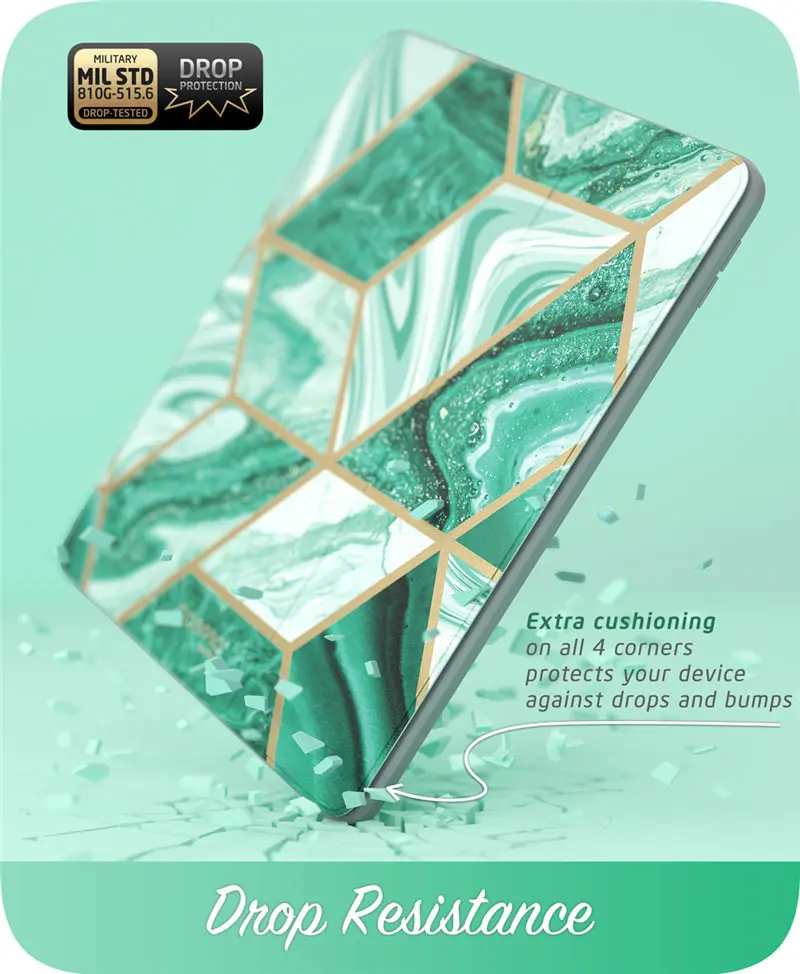 Для iPad 9,7 чехол(/) i-Blason Cosmo Trifold чехол-подставка с функцией автоматического сна/пробуждения и карандашом, встроенная защита экрана