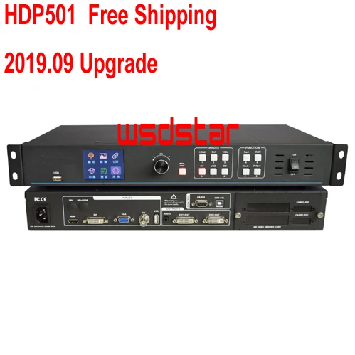 HDP501 полноцветный светодиодный экран видеопроцессор работает с HD A601 A602 A603 Player T901