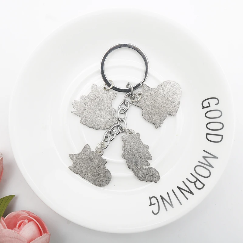 

Magical Girl Mahou Shoujo Keychain Cute Enamel Anime Incubator Pendant Keyring Comic Cosplay Jewelry Gift Cartoon Key Holder New