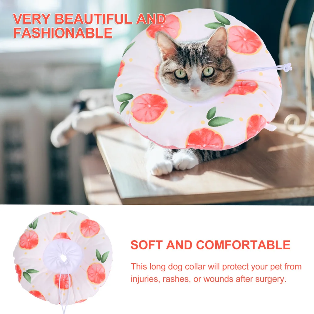 

Pet Cat Kitten Cone Anti-Lick Neck Collar Protection Wound Healing Cone Collar