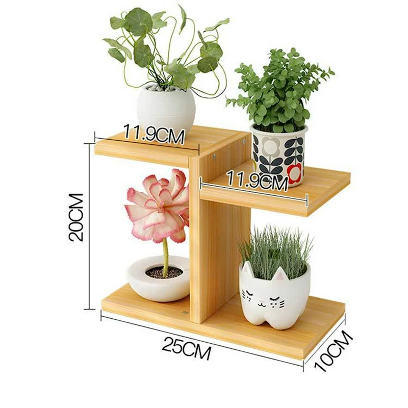 

Flower Pot Storage Rack Cactus Organizer Shelf Indoor Home Garden Office Desktop Decoration Crafts for Living Room Flower Stand
