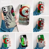 algeria flag coque shell phone case for iphone 12 pro max 11 pro xs max 8 7 6 6s plus x 5s se 2020 xr cover