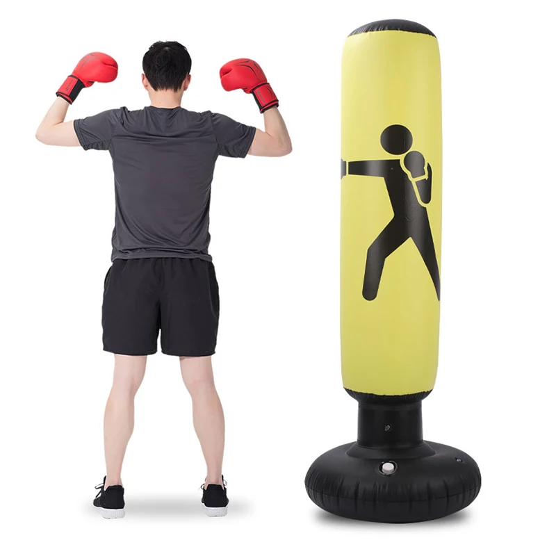 Надувной боксерский мешок вращающийся на 360 градусов стакан мешки для песка