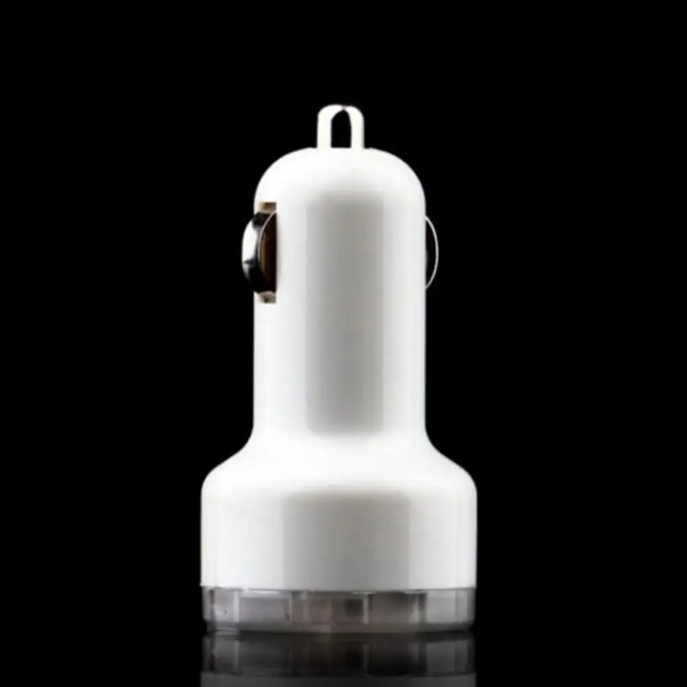 Мини Автомобильное зарядное устройство адаптер двойной USB 2 порт для iPhone 6/6 S/5