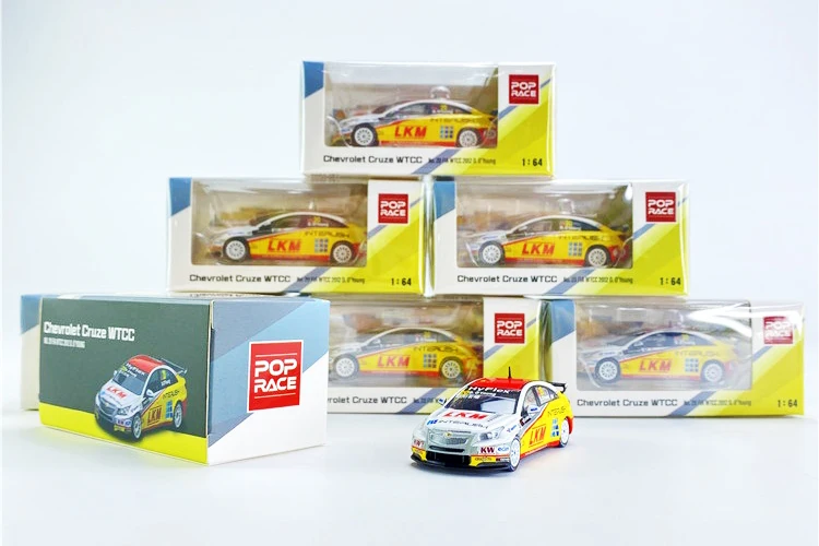 Модель автомобиля под давлением победитель Макао POPRACE 1:64 cherpart Cruze WTCC 2012 | Игрушки и