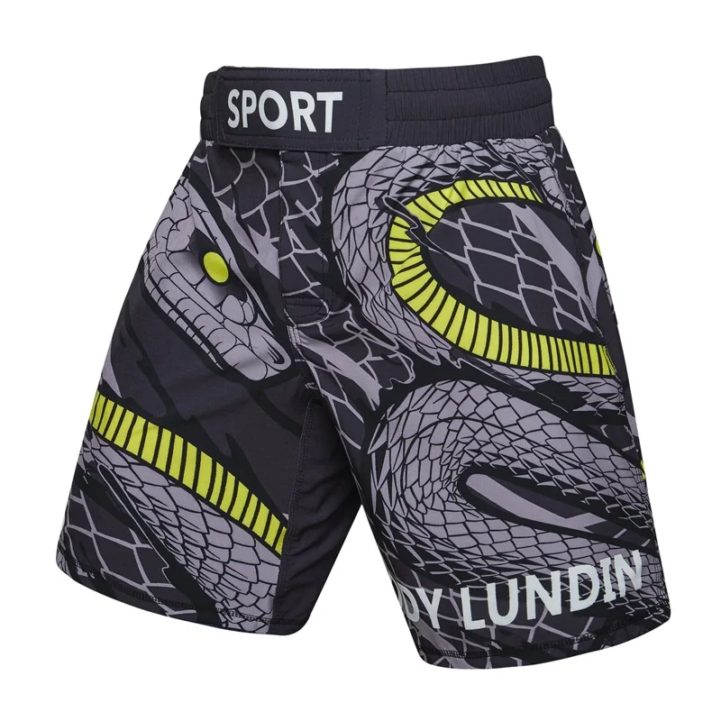Новинка UFC BJJ MMA Fit Мужские шорты с принтом MMA 3D Fight Grappling Короткие полиэстер Kick гель Муай Тай шорты codylundin - Цвет: 7
