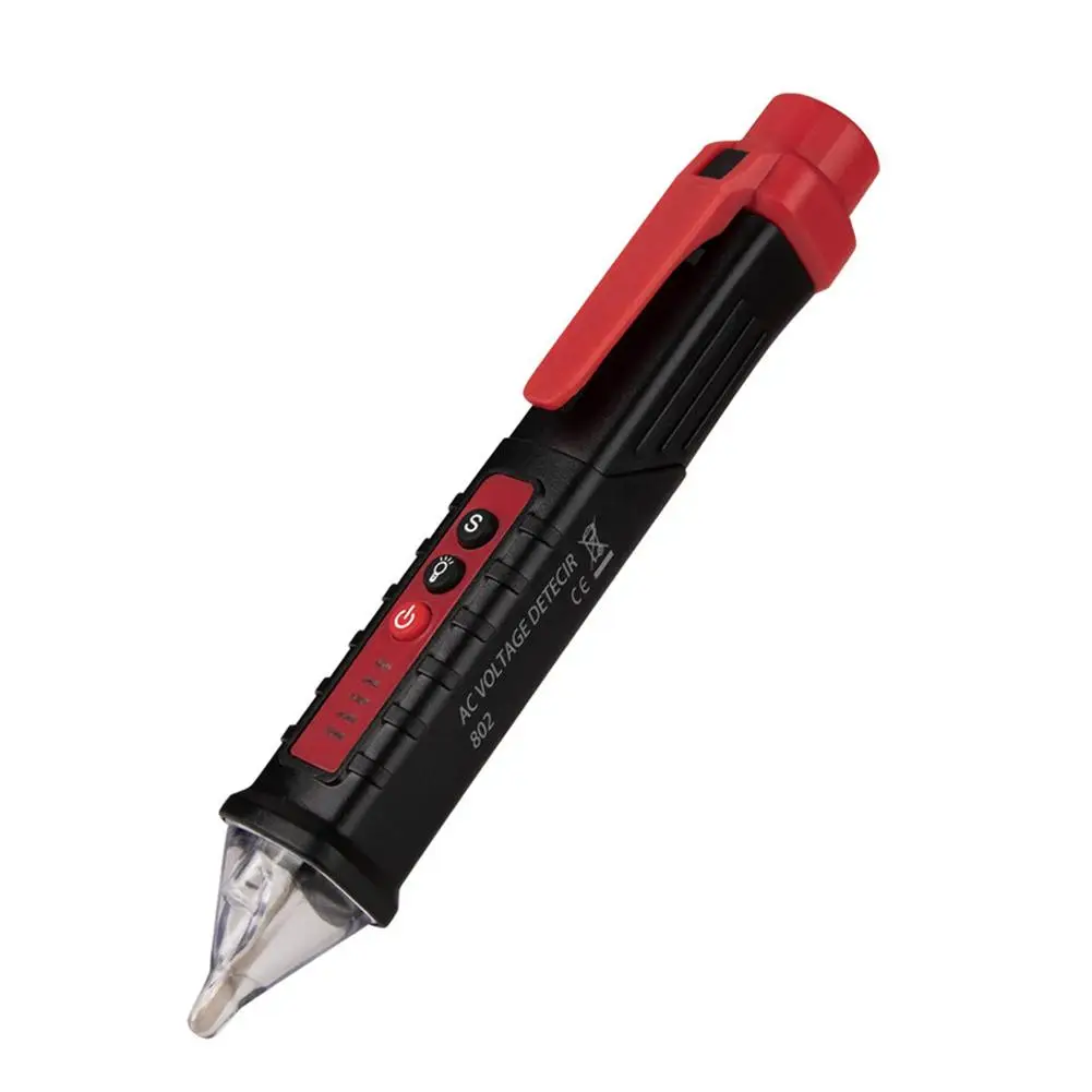 Бесконтактный индикатор ручки переменного тока VD802 индукционный тест er 12 1000 В с