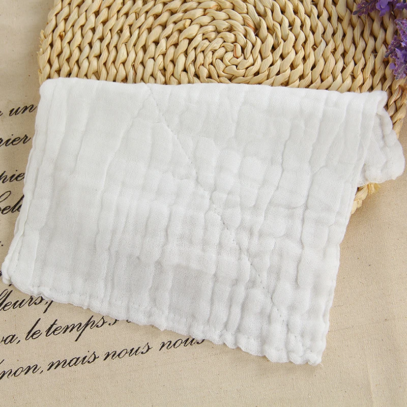 Шестислойное банное полотенце из чистого хлопка марля детское белое удобное