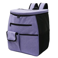 cat container portable dog travel bag large capacity carrying treats backpack food storage multi pockets day trips camping
