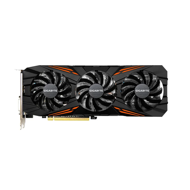 

Used Original GIGABYTE GeForce GTX 1070 8G GDDR5 Graphics Card GTX1070