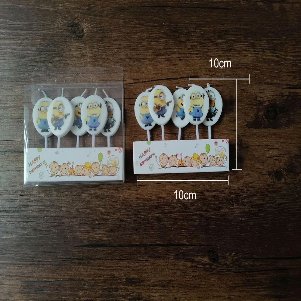 Новый товар праздничные свечи на день рождения с героями мультфильмов необычные