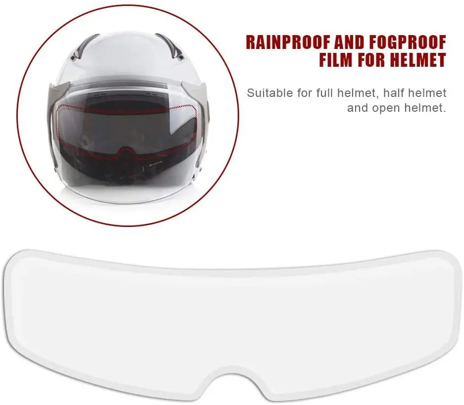 

Rainproof Anti-fog Helmet Patch Helmet Clear patch film Universal Motorcycle Helmet Lens Fog Resistant Films K3 K4 AX8 MT Helmet