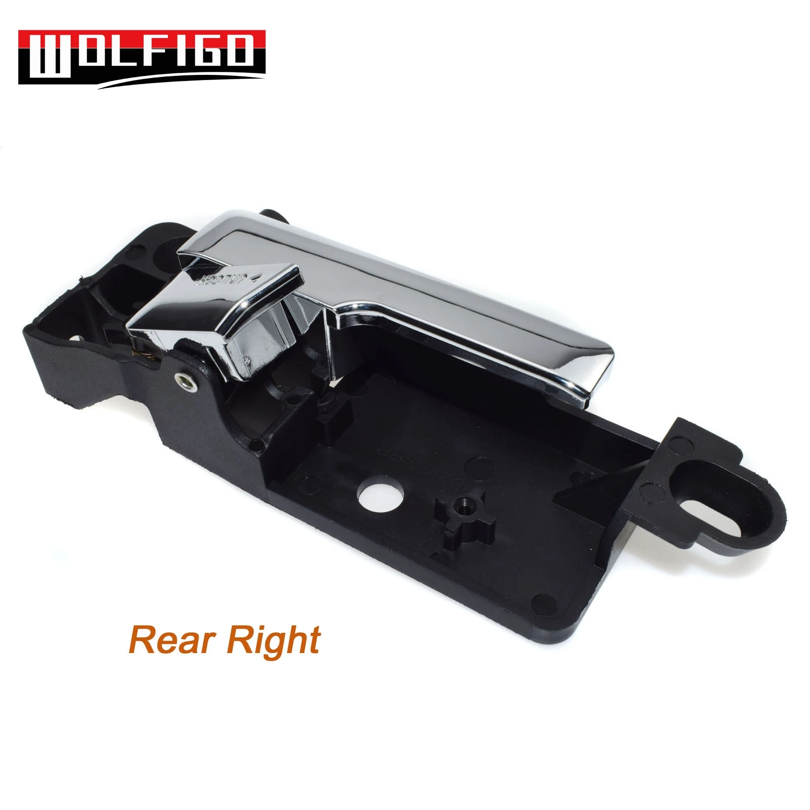 WOLFIGO Хромированная ручка межкомнатной двери для Ford Fusion Lincoln MKZ Mercury Milan 6E5Z5422600, 6E5Z5422601B, 6E5Z5422600A, 6E5Z-5422601 - Цвет: Rear Right Side