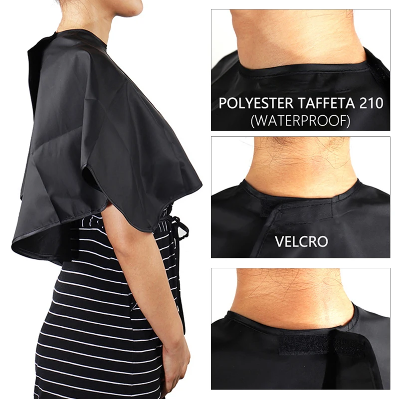 

Salon Hairdresser Cape Barber Cutting Capes Haircut Umbrella Make Up Hair Wraps Salon Aprons Hair Cuts Cape Clothes Waterproof