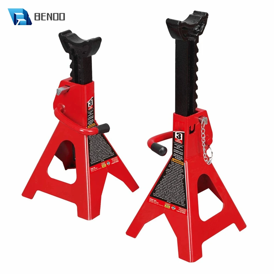 

ASME Safety Standards 3 Ton 6000 lb Capacity 6 Ton 12000 lb Capacity Steel Jack Stands Double Locking Support for Cars SUV ATV