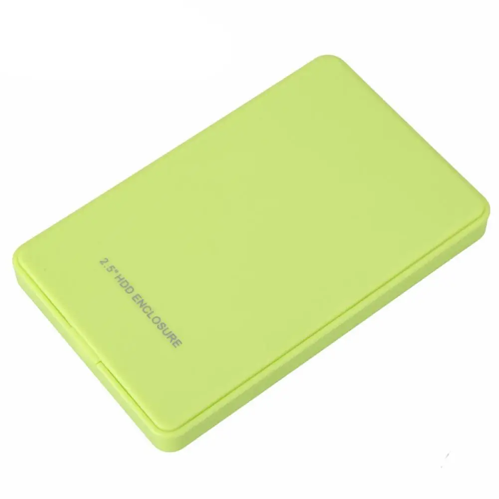 USB 2 HDD Case 2.5inch 2TB SATA HDD SSD Hard Drive External Enclosure Case for PC Laptop Hard Drive 1tb