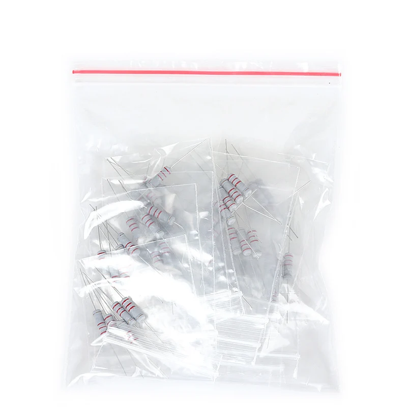 

New Carbon Film Resistor Kit 2W 5% 0.1R -750R ohm 30Kinds *5pcs= 150PCS/Set