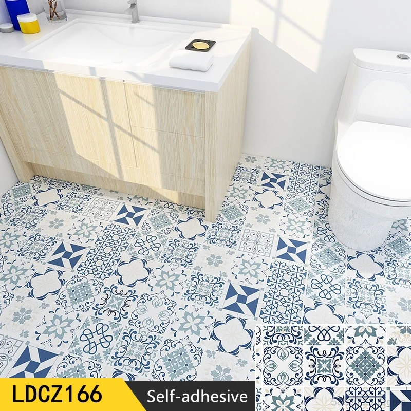 

Самоклеящиеся обои в рулонах, богемная настенная бумага для ванной, кухни, напольное покрытие, водонепроницаемые Стикеры