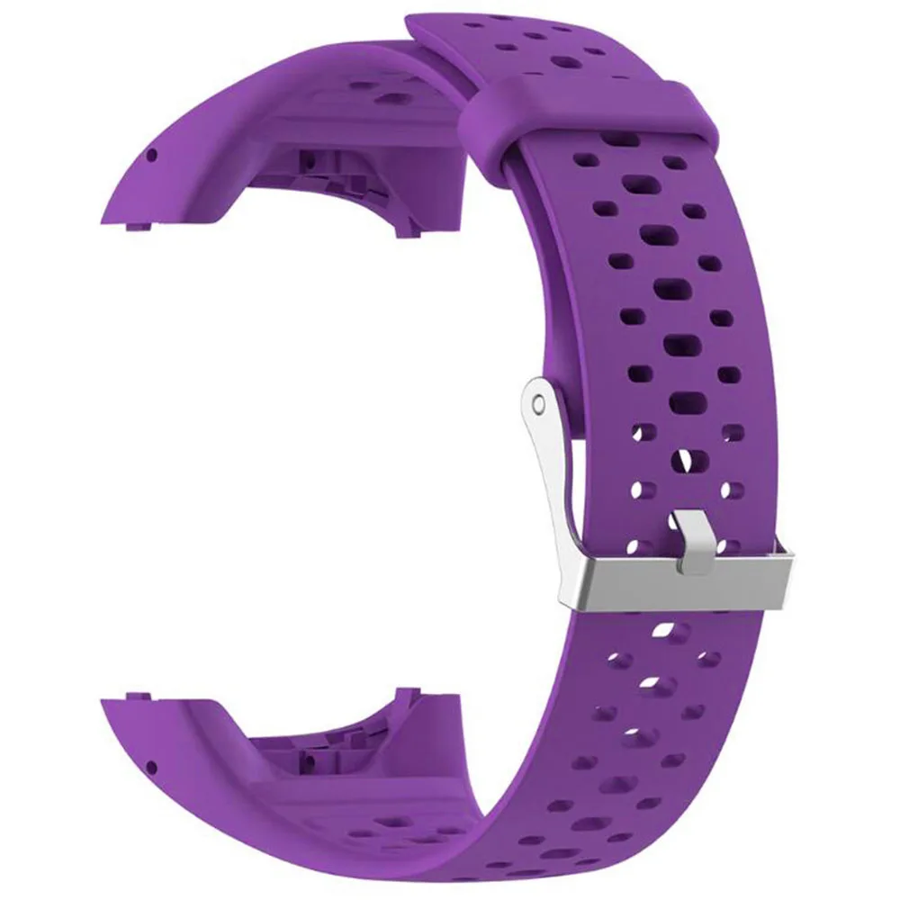 Purple Correa браслет ремешок для Polar M400 M430 gps бег спортивный ремешок для умных часов замена Браслет часы ремешок с инструментом - Цвет ремешка: Purple