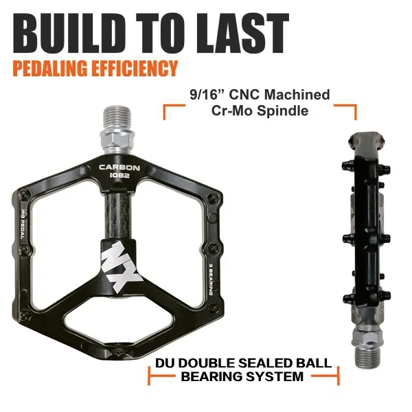 Педаль велосипедная Ультралегкая из углеродного волокна 8 цветов|Педаль