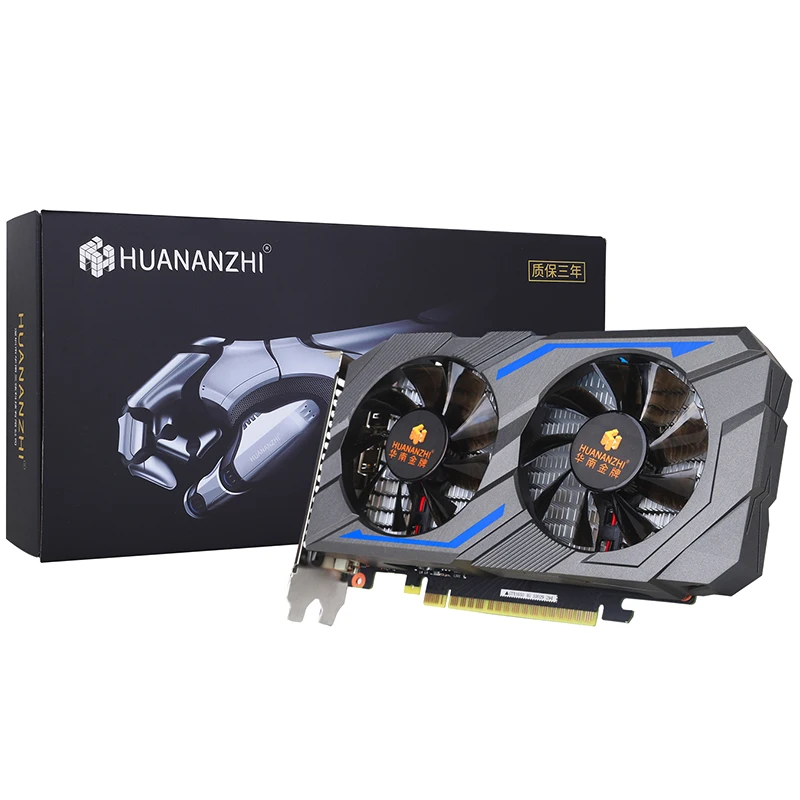 HUANANZHI GTX1650 4G видеокарта 128 бит GDDR5 8000 МГц 1485 МГц HDMI+ DVI+ DP 12 нм 896 шт 75 Вт Gtx1650 видеокарта для игр