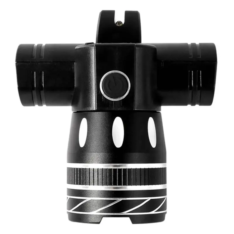 

USB Bike Front Light Adjustable Bicycle Light Rechargeable Battery Zoom Bike Headlight Lamp Night Cycling Safety Warning Light