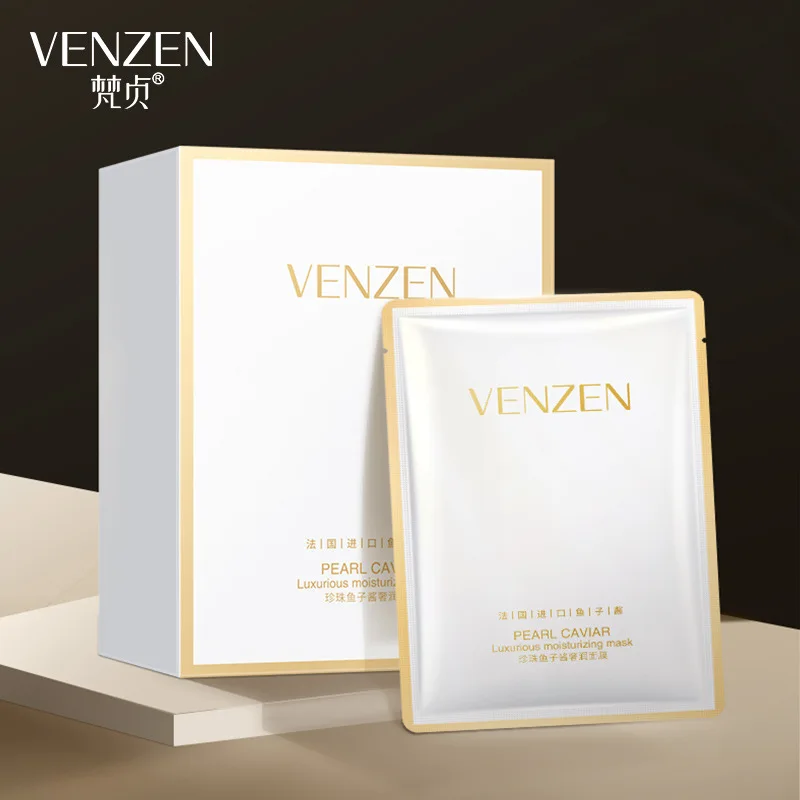 

Жемчужная Икра VENZEN, увлажняющая маска, увлажняющая и сухая.