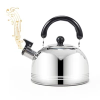 stainless steel kettle whistling kettle for gas stove 234l whistle tea kettle water bottle durable rust proof kitchen cookware