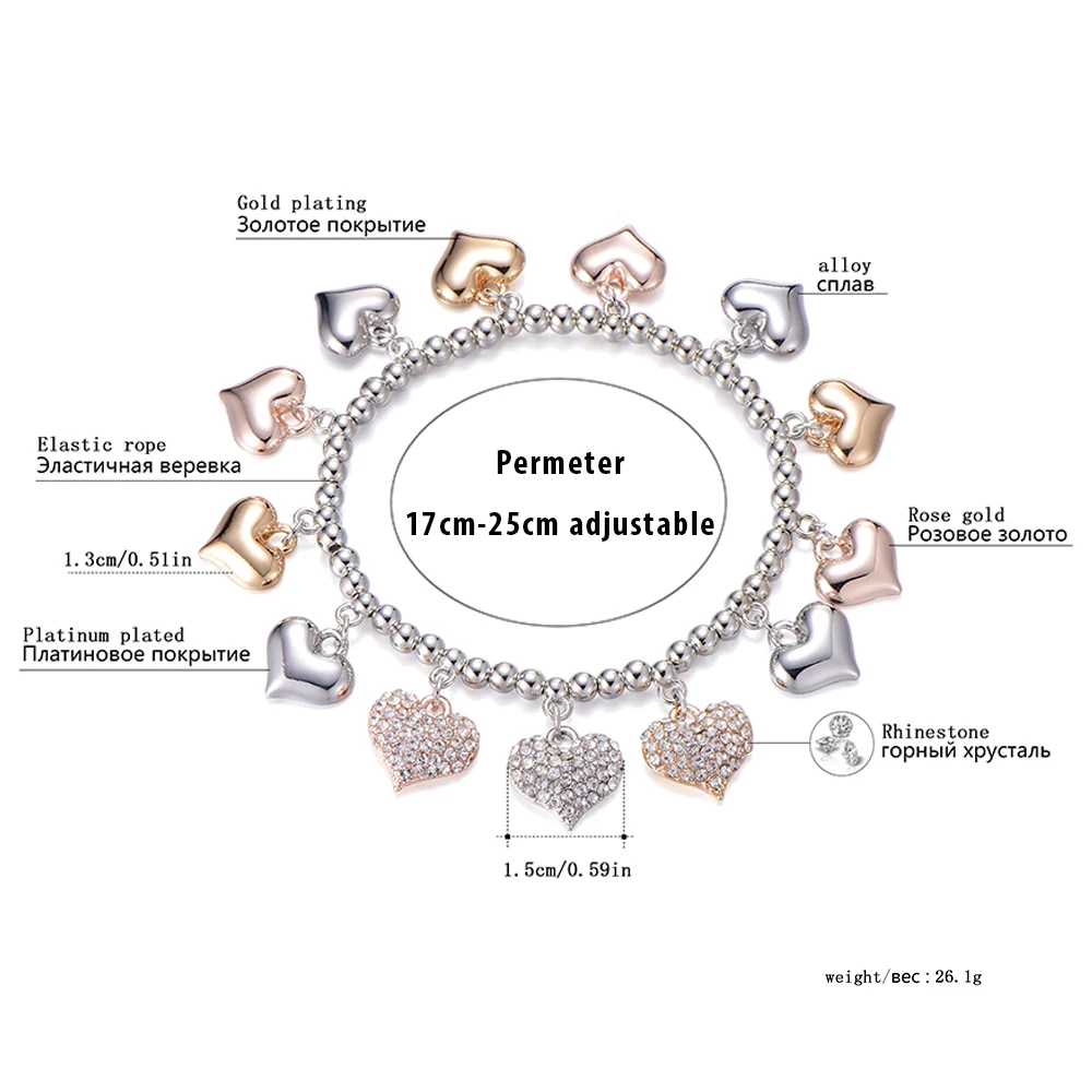 Женский браслет ручной работы в стиле бохо с бусинами и Подарочный праздничный