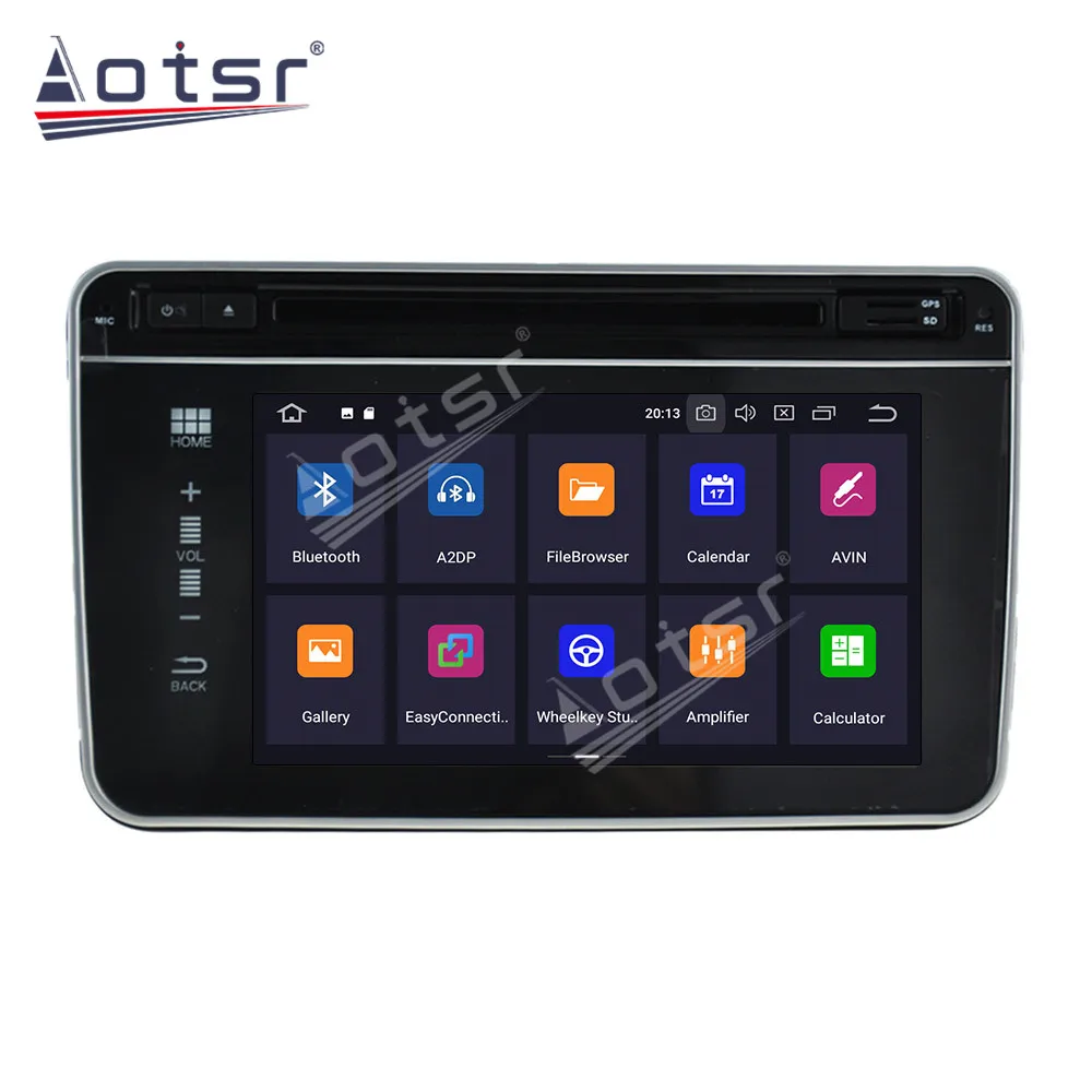 Автомобильный плеер PX5/PX6 мультимедийный на Android 10 с GPS для VW Golf Polo Tiguan Passat b7 b6 leon Skoda