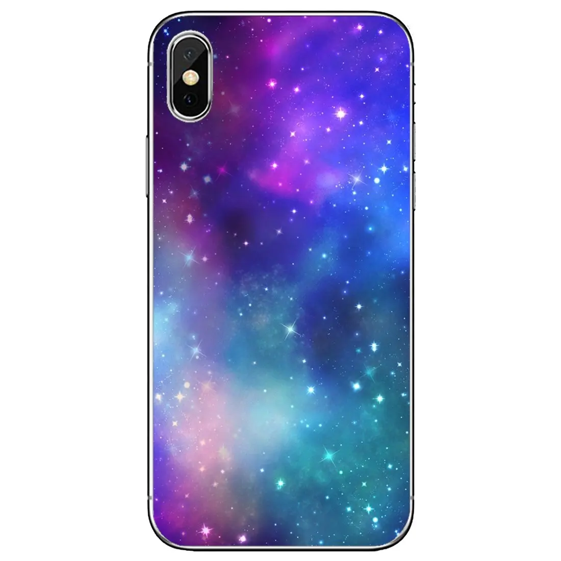 Мягкий кожаный чехол фиолетовый-Космическая Звезда-обои для Huawei Nova 2 2i 3 3i Y3 Y5 Y6 Y7 Y9