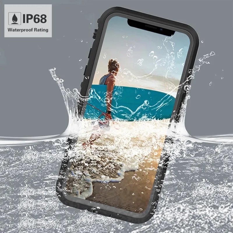 Для спорта на открытом воздухе IP68 Водонепроницаемый чехол для iPhone 11 Pro Чехол для телефона чехол s для iPhone 11 Pro Max противоударный подводный пылезащитный