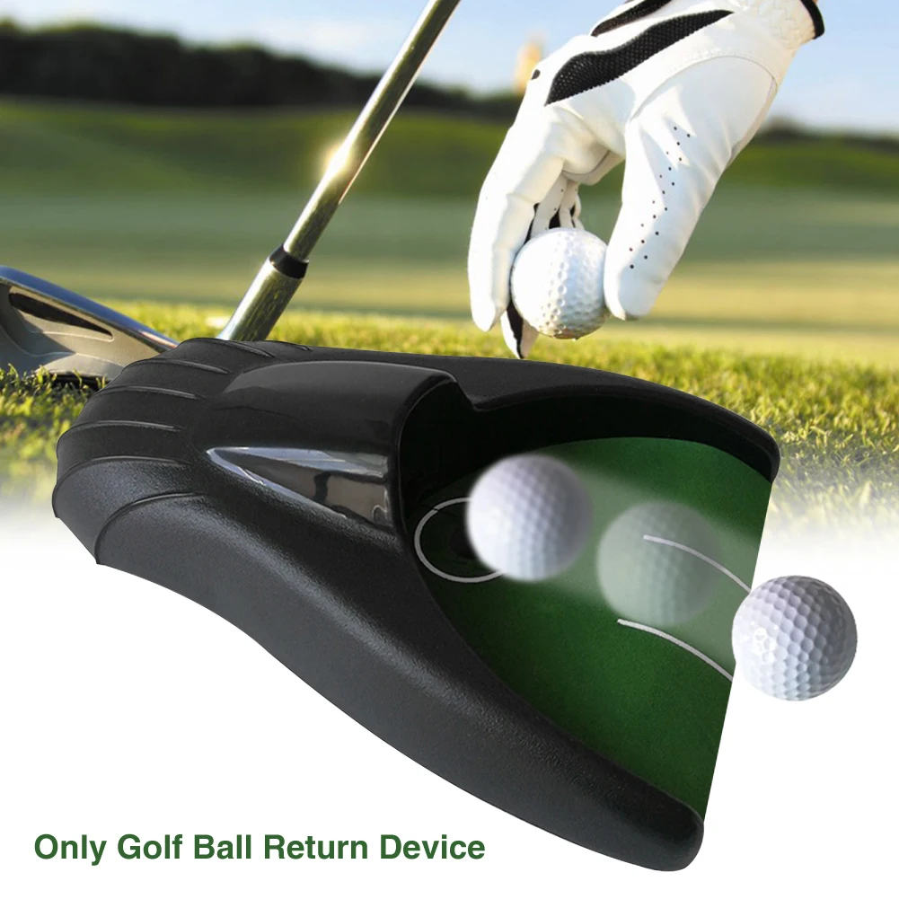 

Putting Trainer Club Yard Practice Accessories Wear Resistant Golf Automatic Return Device Indoor Outdoor Ball Kick Back Office