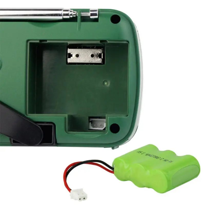 Мини портативный радио Ручной цифровой FM USB TF MP3 плеер динамик перезаряжаемый Ретро Радио Карманный приемник AM FM SW динамик