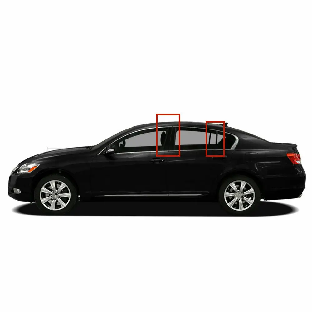 Наклейка Обложка PC 6 шт. комплект подходит для LEXUS GS 2006-2011 GS450h GS350 GS460 боковая