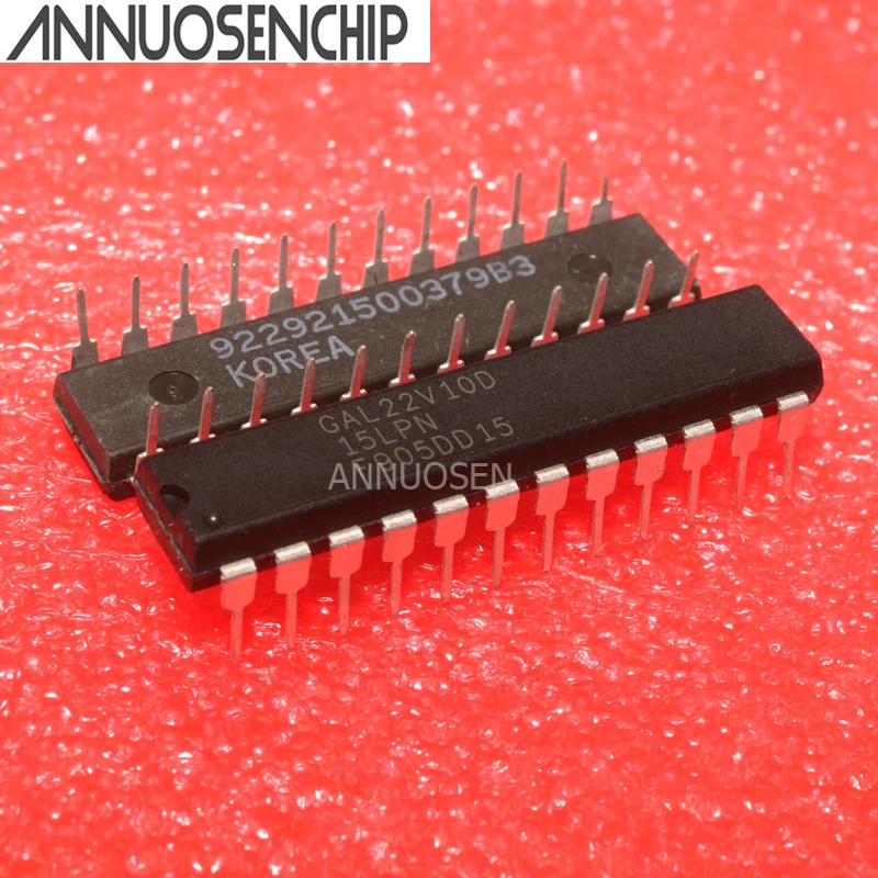 10 шт. GAL22V10D10LP GAL22V10 DIP24 GAL22V10D-10LP новая Оригинальная фотография | Обустройство дома