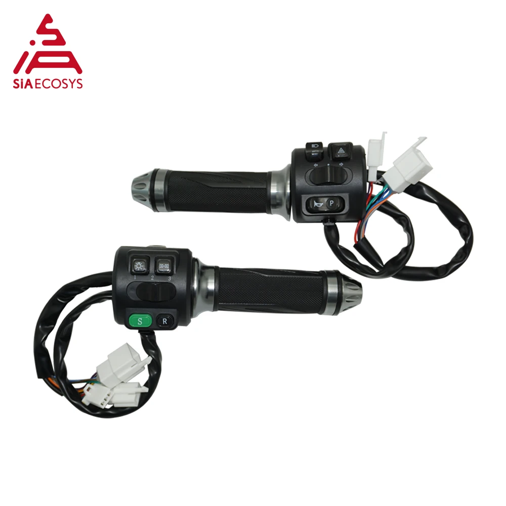 SiAECOSYS QSMOTOR 12x7 5-дюймовый двигатель-концентратор 1500 Вт 48 В 55 км/ч с контроллером EM50SP