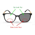 Умные фотохромные бифокальные Солнцезащитные очки для чтения, увеличительное стекло для женщин и мужчин, очки для близорукости дальнозоркости для зрения N5