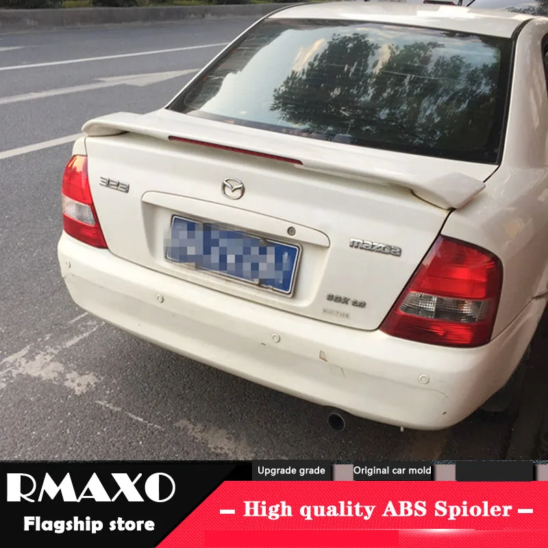 For MAZDA 323 2000 Spoiler High Quality ABS Material Car Rear Wing Primer Color | Автомобили и мотоциклы