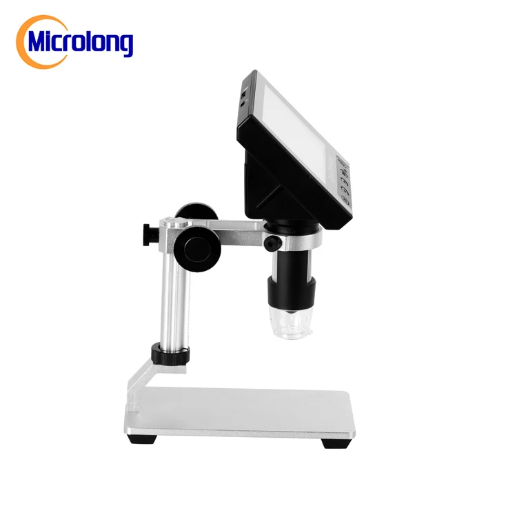 

USB Digital Microscope with 8 LED light 2MP LCD screen Electronic Microscope
