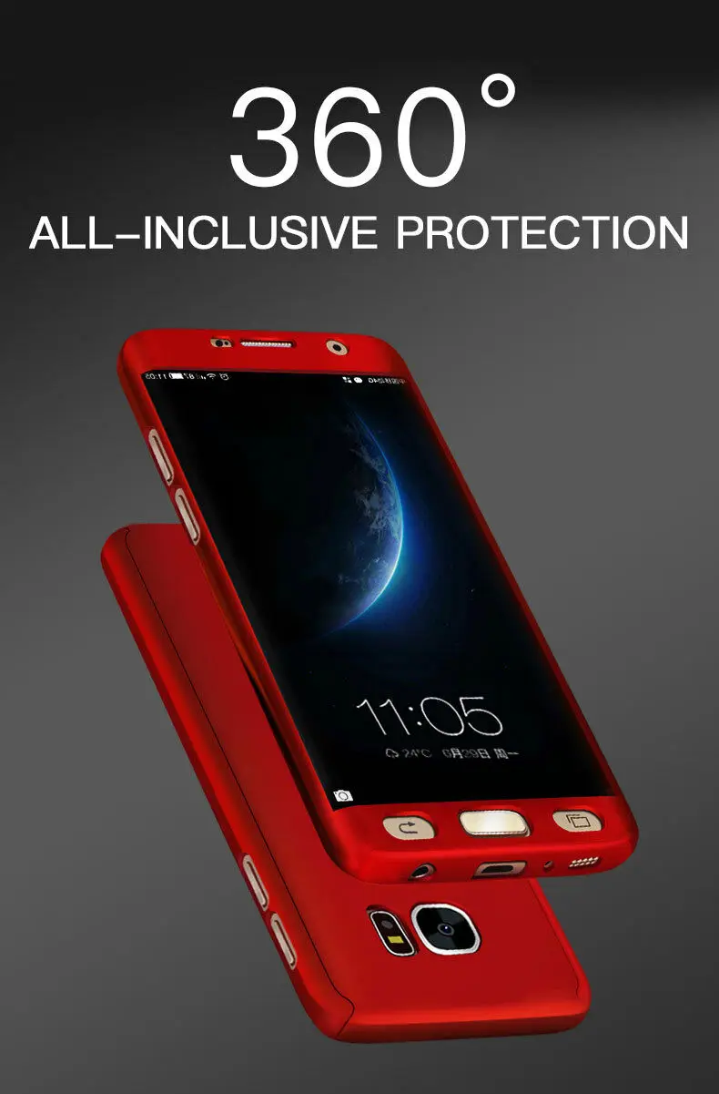 360 Front + Back Tempered Glass Full PC Hard Case For Huawei Honor 9 Lite 8 10 20 Pro Y6 Y7 2019 Y5 2018 Cover With Phone Cases |