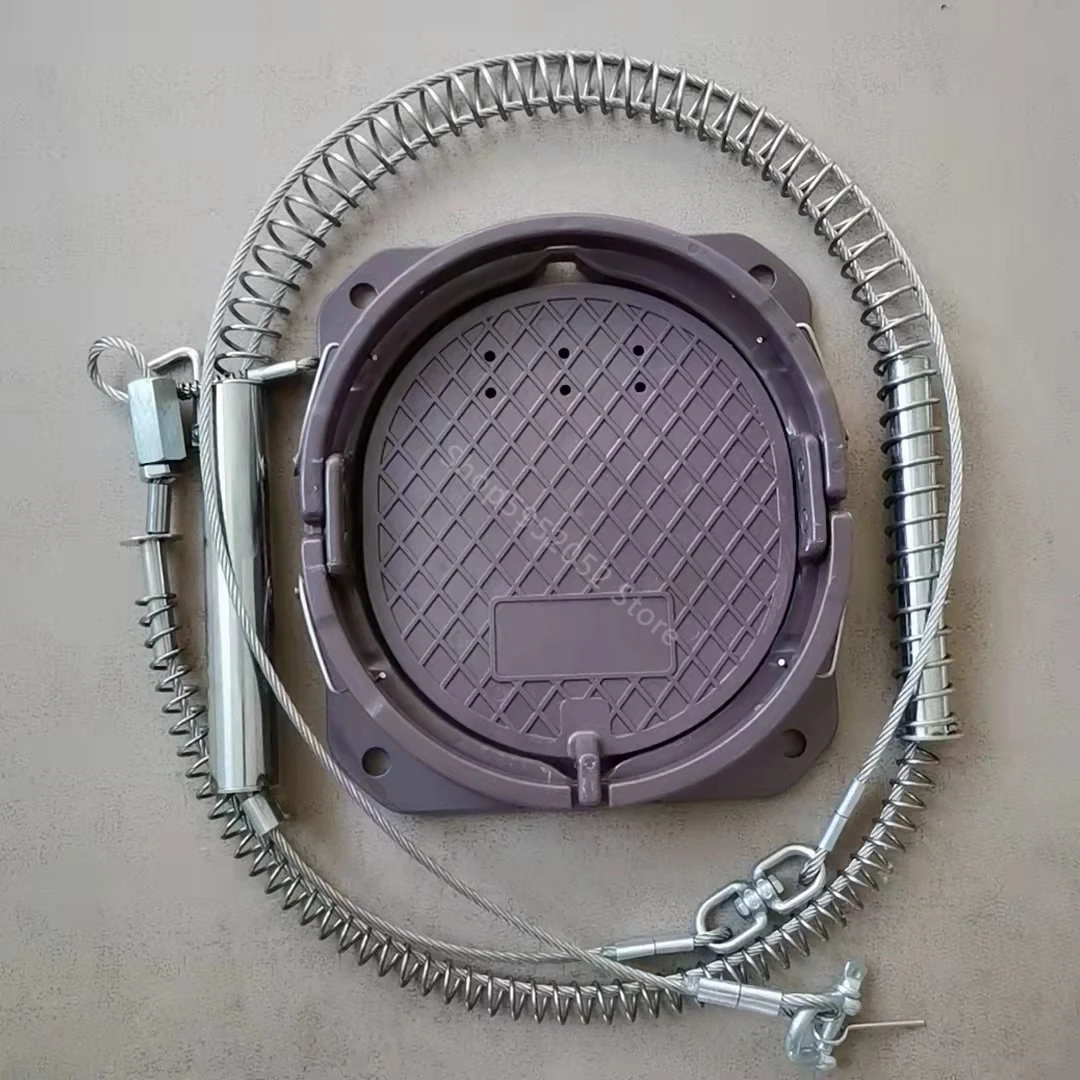 Trampas de resorte para jabal&iacute;, oso, piege, Castor, Lobo, nutria, paso, trampas para roedores, seguridad, suministros de caza, trampa para mosquitos, 1 pieza-0