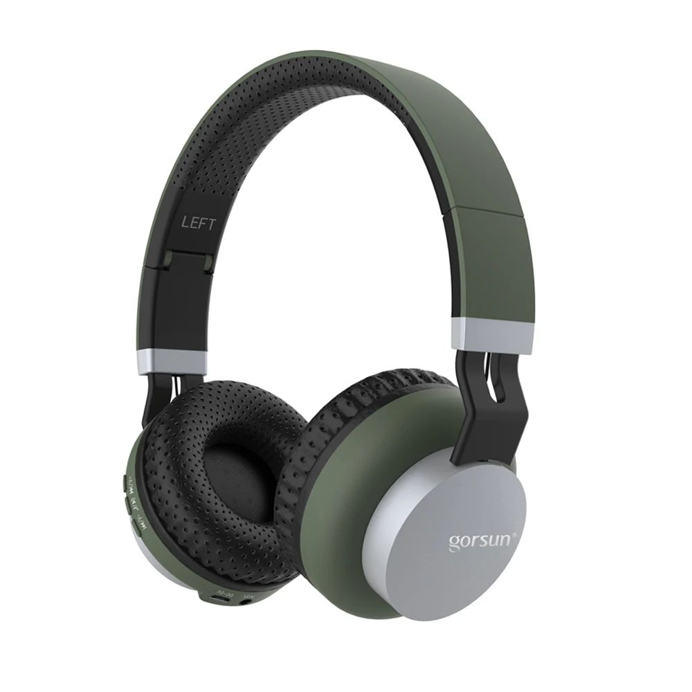 Складные Наушники Bluetooth 5,0 с сабвуфером, беспроводные и проводные, двойное использование, портативная, на голову, дышащая гарнитура с микрофоном