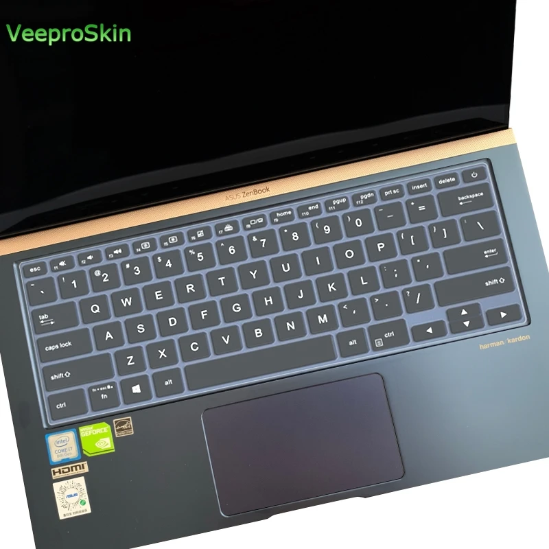 Защитная крышка для клавиатуры ноутбука ASUS ZenBook 14 UX434 UX434FL UX434FLC UX431 UX434F UX431FN UX431FA UX392