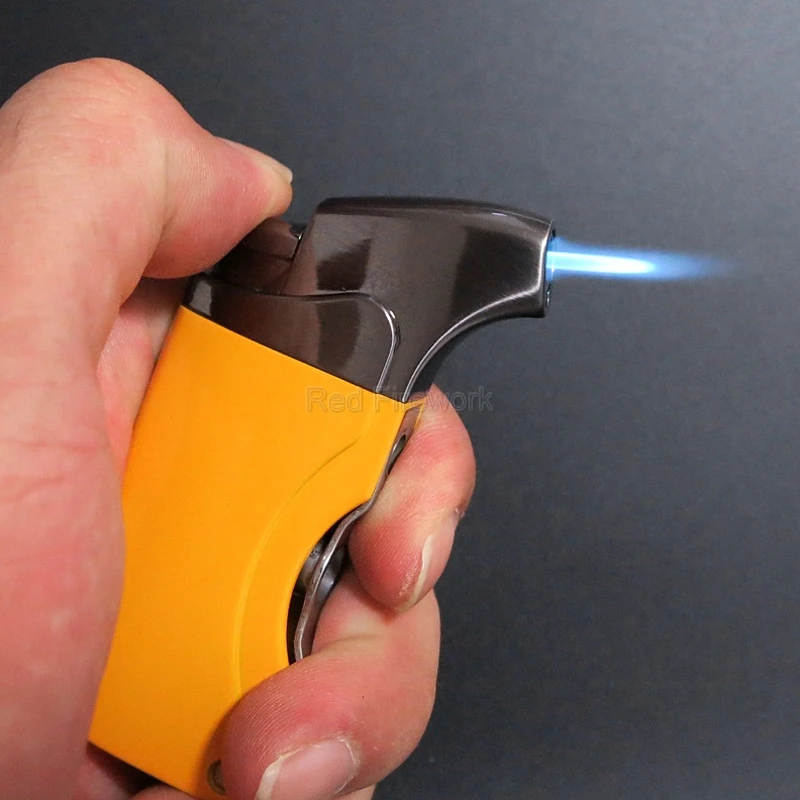 Популярная ветрозащитная Зажигалка COHIBA регулируемая для сигарет со встроенным 2